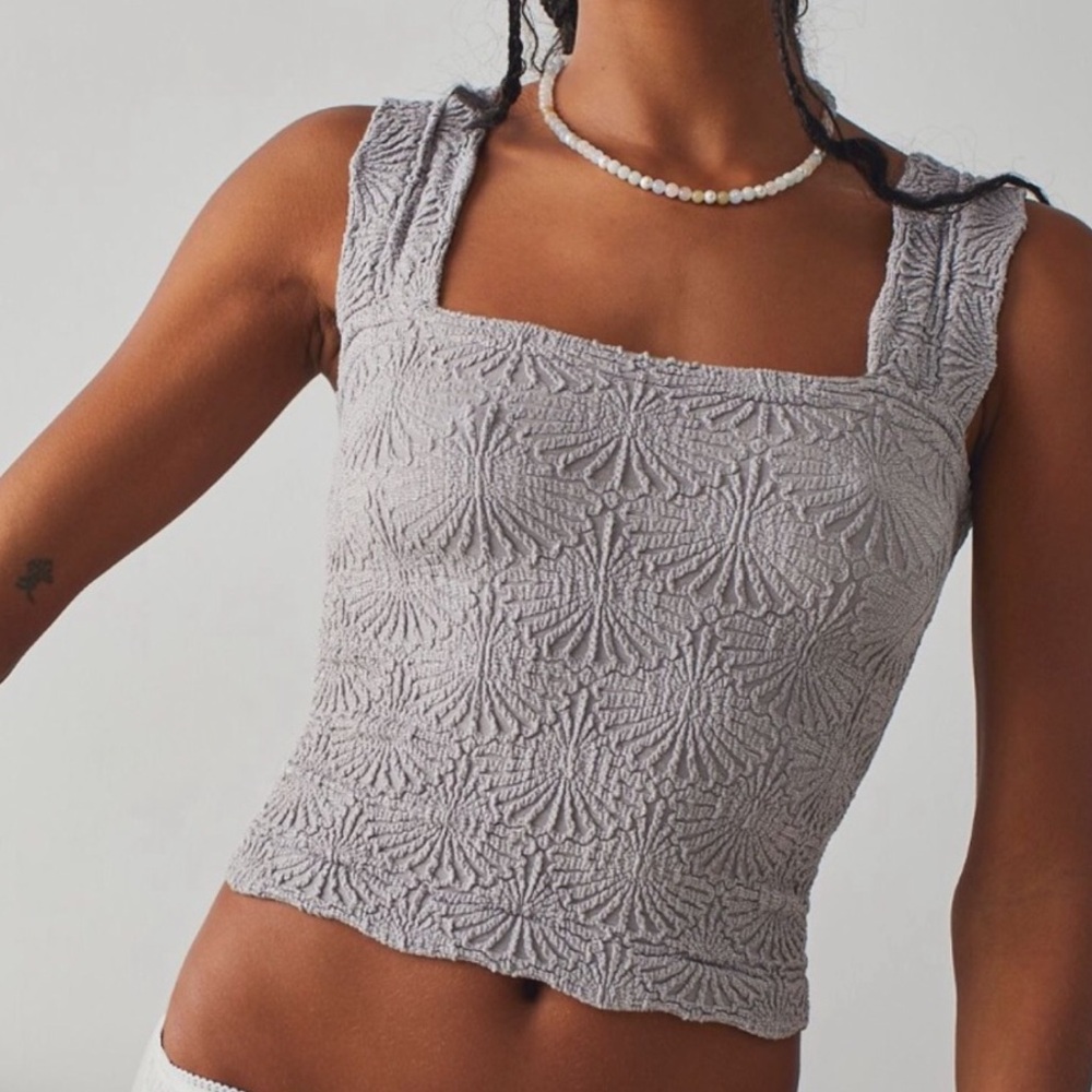 NWOT Free People Love Letter Cami Tank Top